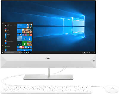 Моноблок HP Pavilion 24-xa1002ur 23.8" FHD R 5 3550H/8/1000/R Vega 8/WF/BT/Cam/Kb+Mouse/W10,белый (6PB57EA)