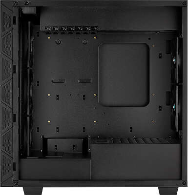 Корпус AeroCool Flo Saturn FRGB, черный, ATX, Без БП (FLO FRGB-G-BK-V1)