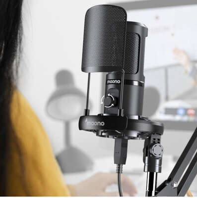 Конденсаторный USB-микрофон Maono AU-PM461S Podcasting Microphone Kit