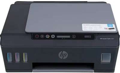 HP Smart Tank 500 AiO (4SR29A) { МФУ, А4, 1200х1200 ч/б, 4800x1200 цвет., 22 стр/мин (ч/б А4), 16 стр/мин (цветн. А4), 256 МБ, USB}