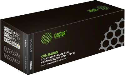 Тонер XEROX VersaLink B400/B405/B600/B605/B610/B615 (106R03585/106R03943) (фл. 350г) B&W Standart фас.Россия