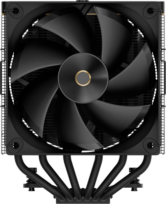 Кулер для процессора Ocypus Iota A62 BK, 2x120mm FAN, Display Panel, 6 HEAT PIPES, 4-PIN PWM, 500-2000 RPM, 29DBA, FDB, LGA115X/1200/1700/18XX, AM4/AM5