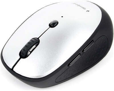 Комплект кл-ра+мышь беспров. Gembird KBS-8100, slim, BT 3.0, серебро, 109кл, 1600DPI