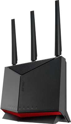 Маршрутизатор ASUS RT-BE86U, Wi-Fi 7 BE6800, 1x10G WAN/LAN, 1 x 2.5G for WAN/LAN, 3 x 2.5G LAN, 1xUSB 3.2, 1xUSB 2.0 (RT-BE86U)