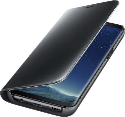 Чехол Samsung для Samsung Galaxy S8 Clear View Standing Cover, черный (EF-ZG950CBEGRU)