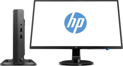 Компьютер Неттоп HP Bundles 260 G4 DM i5 10210U/8/256 SSD/WF/BT/W10Pro,черный (260P4ES)
