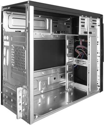 Корпус ExeGate BA-201, черный, mATX, 500W (EX284021RUS)