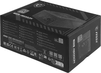 Блок питания MSI ATX 500W MAG A500DN 80+ white (20+4pin) APFC 120mm fan 5xSATA RTL
