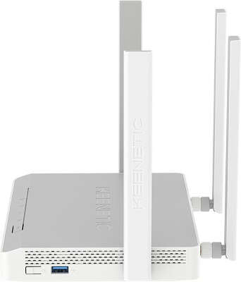 Роутер беспроводной Keenetic Hero 4G+ (KN-2311) AX1800 10/100/1000BASE-TX/4G cat.6 белый