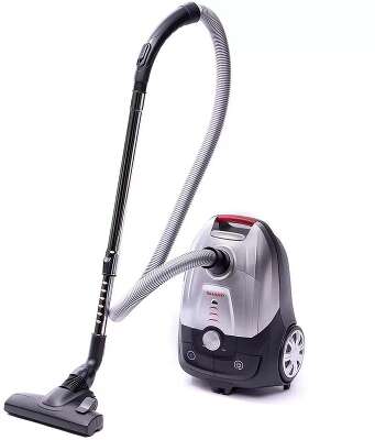 Пылесос Sharp/ Пылесос, 1900 Вт, уборка: сухая, пылесборник - мешок, 2.3 л,серебристый