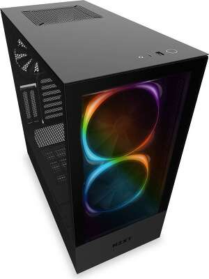 Корпус NZXT H510 Elite Black, черный, ATX, Без БП (CA-H510E-B1)