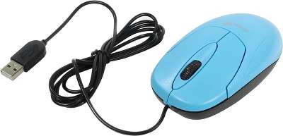 Мышь Genius Xscroll Optical V3 (USB) 1000 dpi голубая