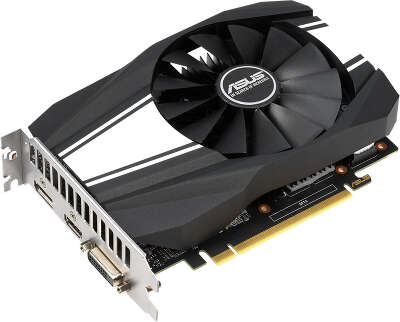 Видеокарта ASUS nVidia GeForce GTX1650 SUPER Phoenix OC 4Gb GDDR6 PCI-E DVI, HDMI, DP