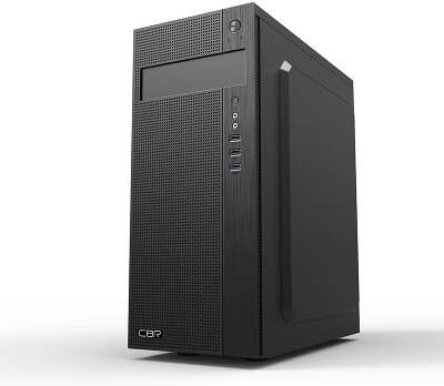 Корпус CBR E185, черный, ATX, 450W (PCC-ATX-E185-USB31-USB22-450W)