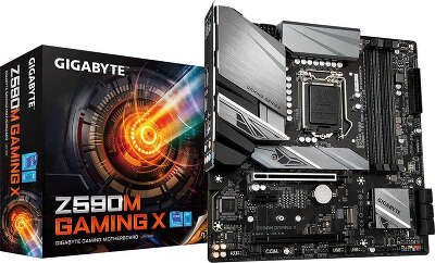 Материнская плата mATX LGA1200 GIGABYTE Z590M GAMING X