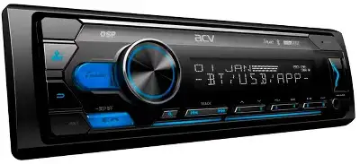 Автомагнитола ACV ADX-905BM 1DIN 4x50Вт v5.0 DSP 3 ПДУ (40305)