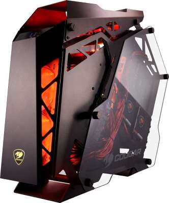 Корпус COUGAR Conquer, разноцветный, ATX, Без БП (385LMR0.0006)