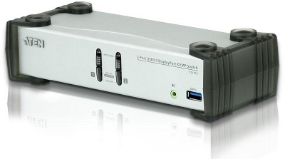 КВМ переключатель ATEN 2-Port USB 3.0 DisplayPort KVMP™ Switch (Cables included)
