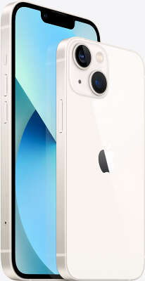 Смартфон Apple A2633 iPhone 13 128Gb 4Gb сияющая звезда моноблок 3G 4G 1Sim 6.1" 1170x2532 iOS 16 12Mpix 802.11 a/b/g/n/ac/ax NFC GPS GSM900/1800 GSM1900 Protect