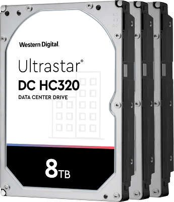 Жесткий диск SATA3 8Tb [0B36404] HGST WD Ultrastar DC HC320, 7200rpm, 256Mb