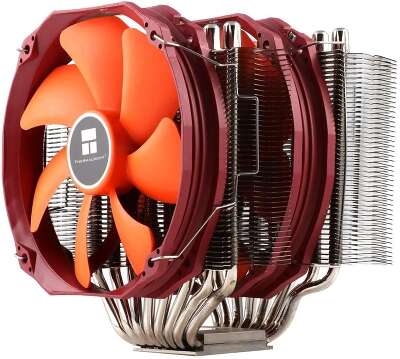 Устройство охлаждения(кулер) Thermalright Silver Arrow IB-E Extreme Rev.B Soc-AM5/AM4/1151/1200/2066/2011/1700 серебристый/оранжевый 4-pin 21-45dB Al+Cu 300W 850gr Ret (SILVER-ARROW-IB-E-B)
