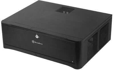 Корпус SilverStone GD06B, черный, mATX, Без БП (SST-GD06B)
