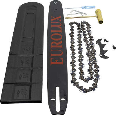 Бензопила Eurolux GS-4518 2300Вт 3.1л.с. дл.шины:18" (45cm) (70/6/25)