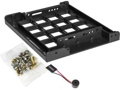 Exegate EX280385RUS Корпус Miditower Exegate CP-604 Black, ATX, <без БП>, 2*USB, Audio