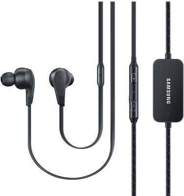 Наушники с микрофоном Samsung Earphones Advanced ANC, с шумоподавлением, Black