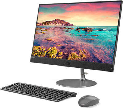 Моноблок Lenovo IdeaCentre AIO 730S-24IKB 23.8" FHD i7 8550U/8/256 SSD/WF/BT/Cam/Kb+Mouse/W10,темно-серый