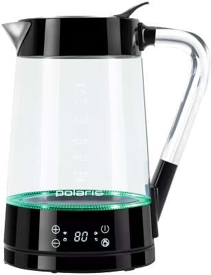 Чайник PWK 1715CGLD WIFI IQ Home Черный POLARIS