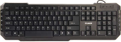 Клавиатура Zalman ZM-K200M, чёрная USB