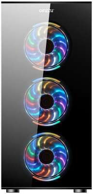 Ginzzu CL280 FAN 12CM RGB*4 USB3.0 Window