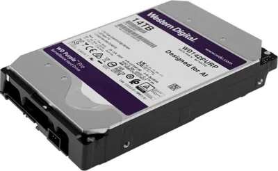 14TB WD Purple Pro (WD142PURP) {Serial ATA III, 7200- rpm, 512Mb, 3.5", All Frame AI}