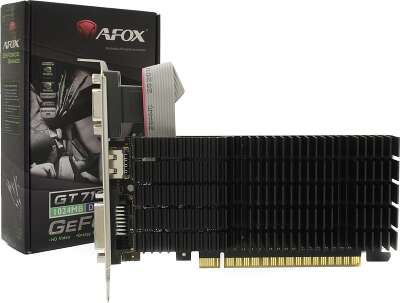 Видеокарта AFOX NVIDIA nVidia GeForce GT 710 1Gb DDR3 PCI-E VGA, DVI, HDMI
