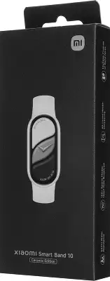 Фитнес-браслет Xiaomi Smart Band 10 Ceramic Edition Pearl White [BHR07Y5GL]