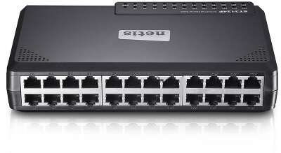 Netis ST3124P Коммутатор неуправляемый, 24 порта, 24х100 Мбит/сек, настольный, пластиковый корпус