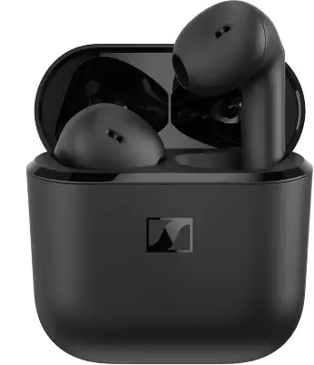 Гарнитура вкладыши Sennheiser Accentum Open черный беспроводные bluetooth в ушной раковине (ACCENTUM OPEN BLACK)