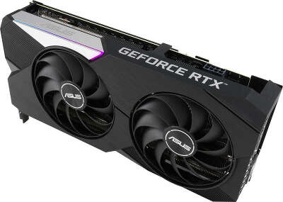 Видеокарта ASUS NVIDIA nVidia GeForce RTX 3060Ti DUAL-RTX3060TI-8G-V2 8Gb DDR6 PCI-E 2HDMI, 3DP