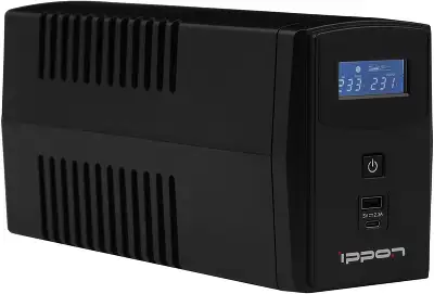 Источник бесперебойного питания Ippon Back Power Pro II 500 300Вт 500ВА черный