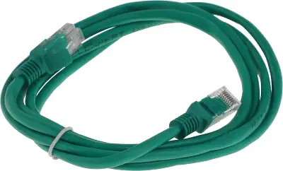 Патч-корд Premier PP12-1.5M/G 1000Гбит/с UTP 4 пары cat.5E CCA molded 1.5м зеленый RJ-45 (m)-RJ-45 (m)