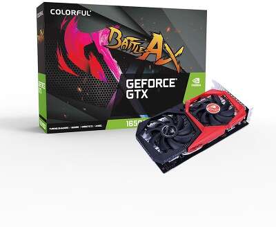 Видеокарта Colorful NVIDIA nVidia GeForce GTX1650 SUPER 4Gb GDDR6 PCI-E DVI, HDMI, DP