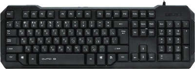 Клавиатура Qumo Hit K08, проводная, 104 клавиши, офис