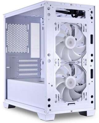 Корпус LIAN-LI Lancool 205M Mesh, белый, mATX, без БП (G99.OE744MS.10)