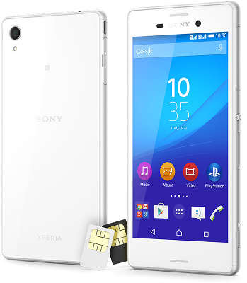 Смартфон Sony E2333 Xperia™ M4 Aqua Dual 4G, белый