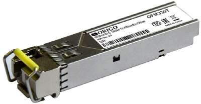 ORIGO OFM330T/10KM/A1A WDM SFP-трансивер, 1000Base-BX-D (Simplex LC), TX: 1550нм, RX: 1310нм, одномод, до 10км