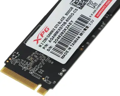 Накопитель SSD A-Data PCIe 4.0 x4 8TB AGAMMIXS70B-8000G-CS XPG Gammix S70 Blade M.2 2280