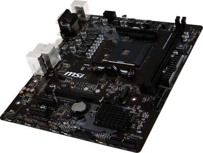 Материнская плата microATX LGAAM4 MSI B450M PRO-M2