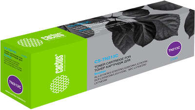 Картридж лазерный Cactus CS-TN213C TN-213C голубой (1300стр.) для Brother HL 3230/DCP3550/MFC3770