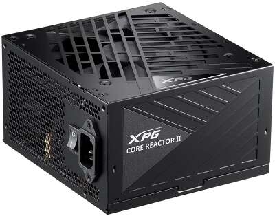 XPG CORE REACTOR II 650 (ATX 3.1 650W, Full Modular, PWM 120mm FDB fan, Active PFC, DC to DC,Half-Bridge & LLC converter, 80+ GOLD, all Japanese capasitors) RET